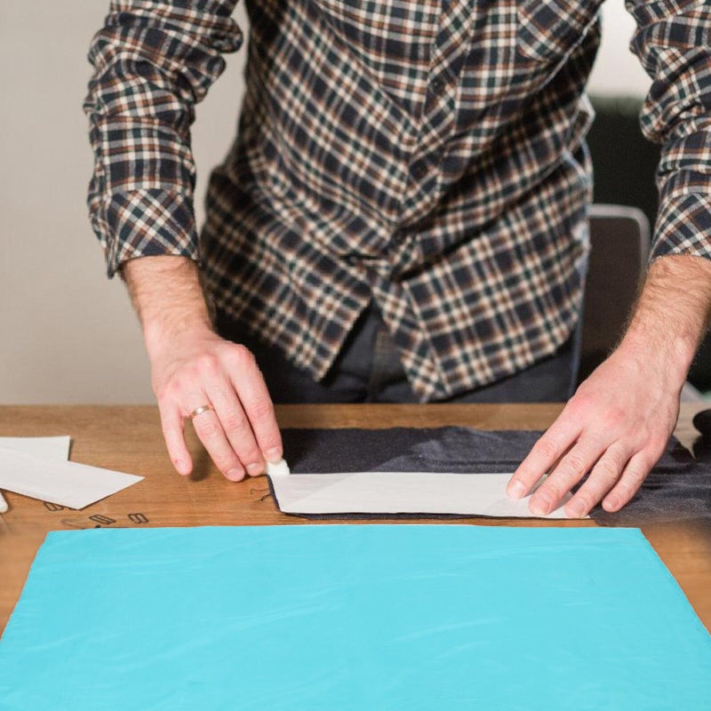 Light Blue Polyester Fabric Sheet 1x1 6m For DIY Sewing Quilting And Home Decor - Image 4